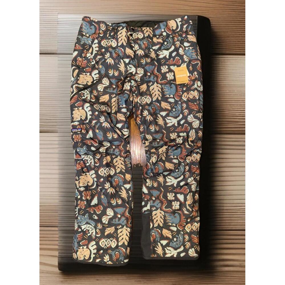 NWT Patagonia Women's Insulated Powder Town Ski Pants Across Oceans  Siz XL $269